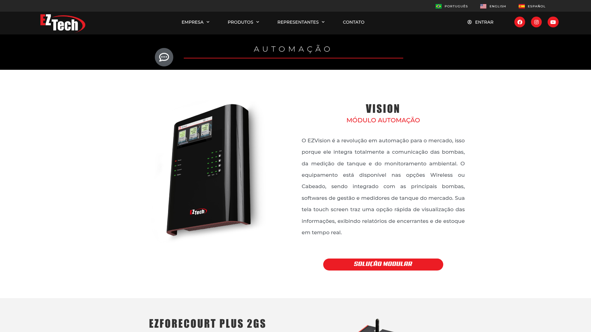 Automação EZTech Vision